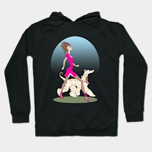 The ELITISTS! Afghan Hound. Hoodie